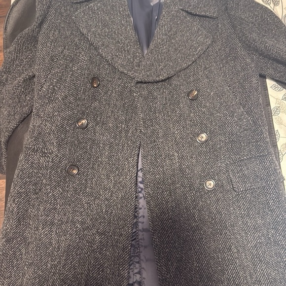 Spier & Mackay Other - Spier & Mackay -Gray Herringbone Double-Breasted Coat